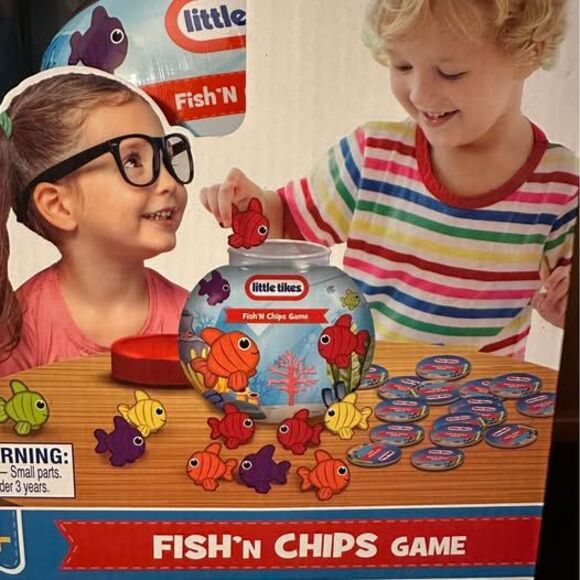 NEW Little Tikes Fish’N Chips Action Game - Picture 3 of 4